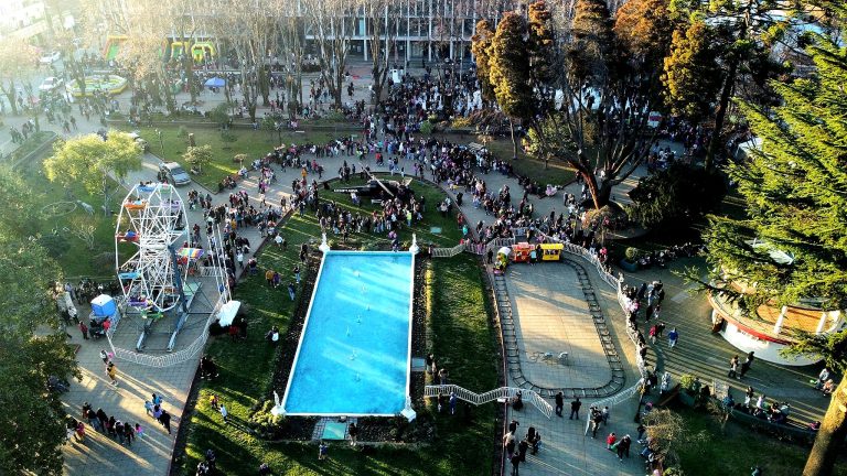 Inédita celebración del mes del niño en Angol