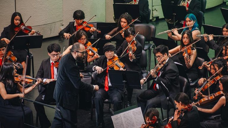 Orquesta Sinfónica Juvenil Región de La Araucanía se lució en concierto de gala