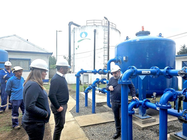 Renaico: amplían capacidad de planta de agua potable