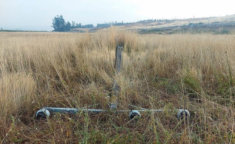 Robo de cable afecta a clientes de Frontel en la comuna de Lumaco