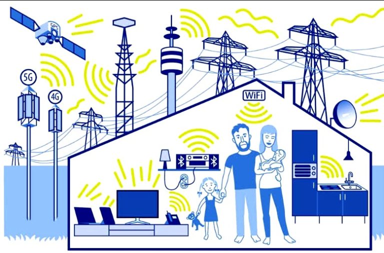 Preocupación por contaminación electromagnética especialmente en niños