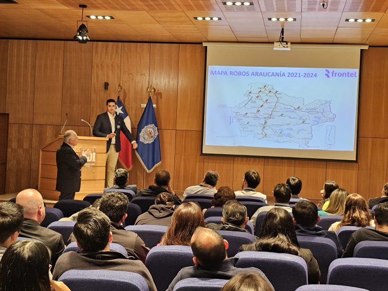 Frontel capacita a funcionarios de la PDI sobre el robo de cables en la región