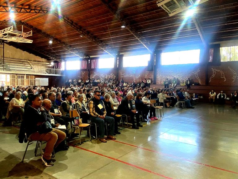 Obispos de Temuco y Los Ángeles encabezaron masivo retiro en Angol