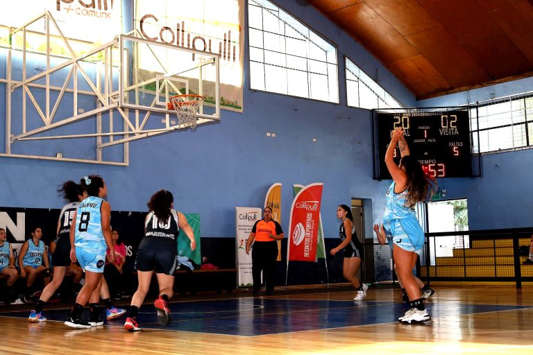 Goldem Team de Collipulli se corona campeón del hexagonal de basquetbol femenino