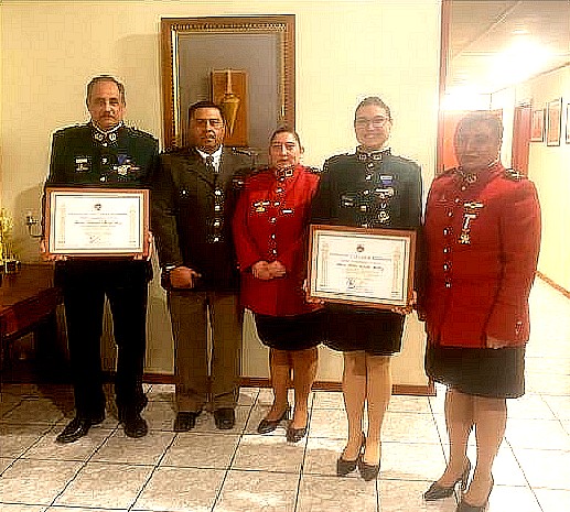 Masonería rindió homenaje y distinguió a Bomberos de Collipulli