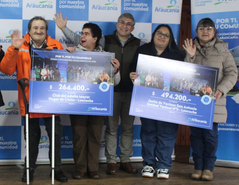 Aguas Araucanía inició entrega de aportes a más de 200 organizaciones sociales de la región