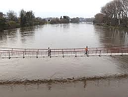 Se declara Alerta Amarilla para las comunas de Los Sauces y Angol por crecida