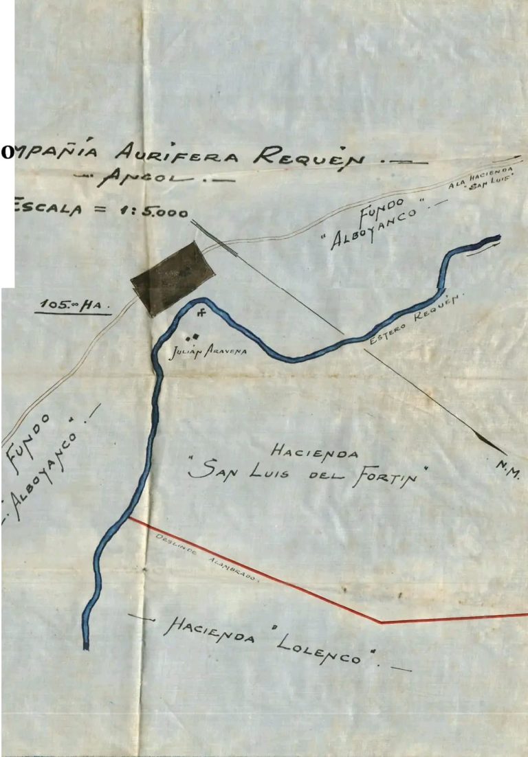 LA FIEBRE DEL ORO EN ANGOL.