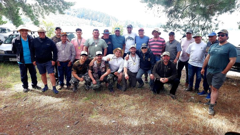 Los Cuervos vuelven a brillar en Laguna Huelehueico con exitoso campeonato de pesca del pejerrey