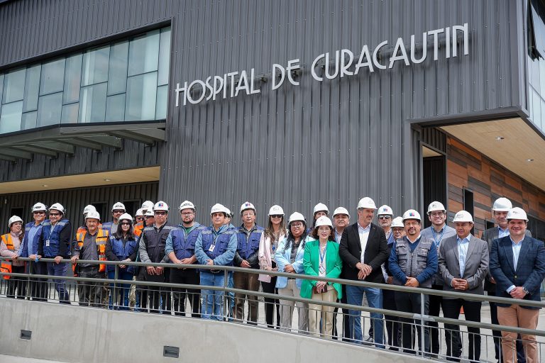 Buenas noticias: primera nueva etapa del nuevo hospital de Curacautín ya fue recibida