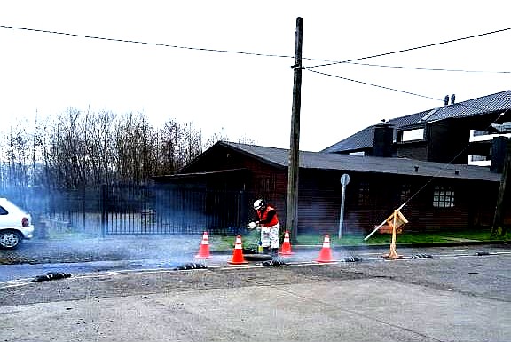 En Loncoche aplicarán pruebas de humo que detectan conexiones irregulares al alcantarillado