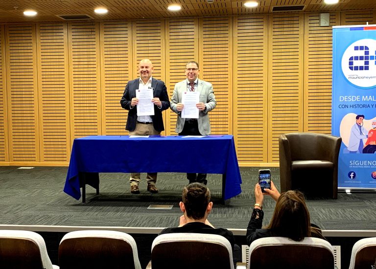 HOSPITAL DE ANGOL FIRMÓ CONVENIO DE INTEROPERABILIDAD CON CENABAST PARA FORTALECER EL ABASTECIMIENTO DE MEDICAMENTOS