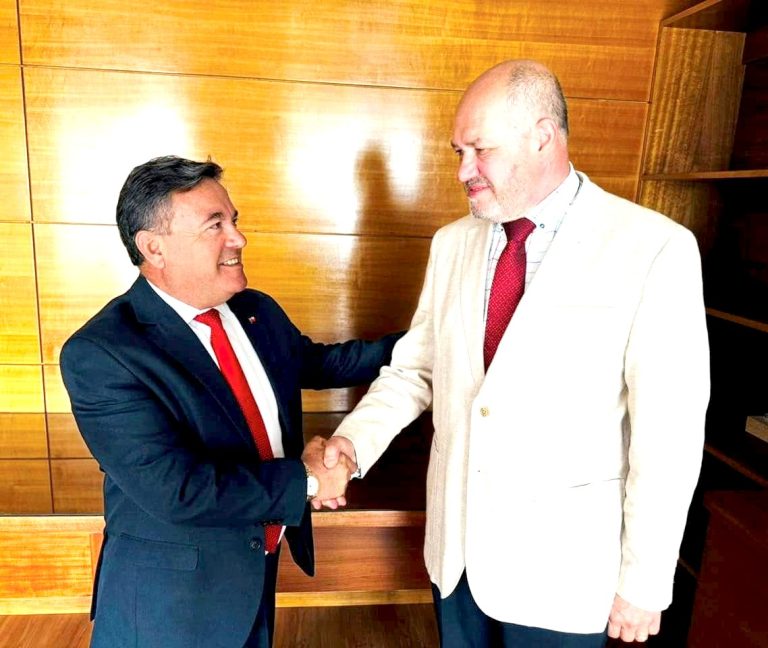 Diputado Juan Carlos Beltrán Silva abordó desafíos regionales con futuro delegado presidencial