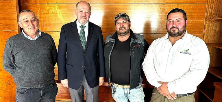 Agricultores Unidos se reúne con futuro delegado presidencial Francisco Ljubetic para abordar crisis del trigo y baja rentabilidad del agro