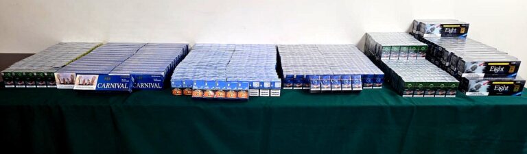 Carabineros incautó 1.759 cajetillas de cigarrillos de contrabando en Victoria