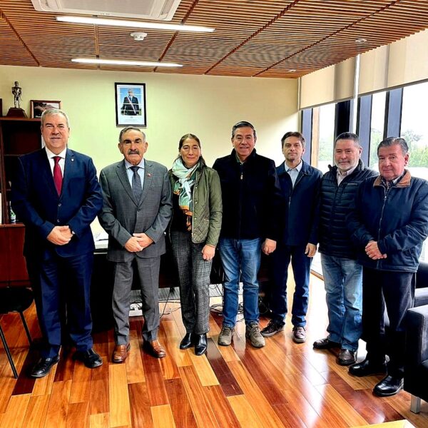 Delegado Presidencial de Malleco recibe a la Cámara de Comercio de Angol para abordar desafíos del sector