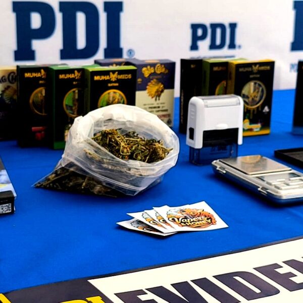 Angol: PDI detuvo a dos adultos,  un hombre y una mujer por microtráfico de drogas