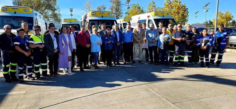 Comunas de Malleco recibieron once nuevas ambulancias