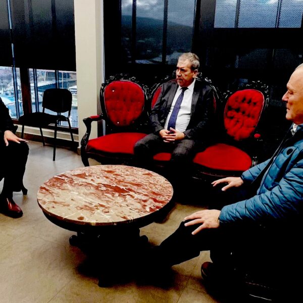 senador Miguel Ángel Becker Realizó visita protocolar al alcalde de Angol