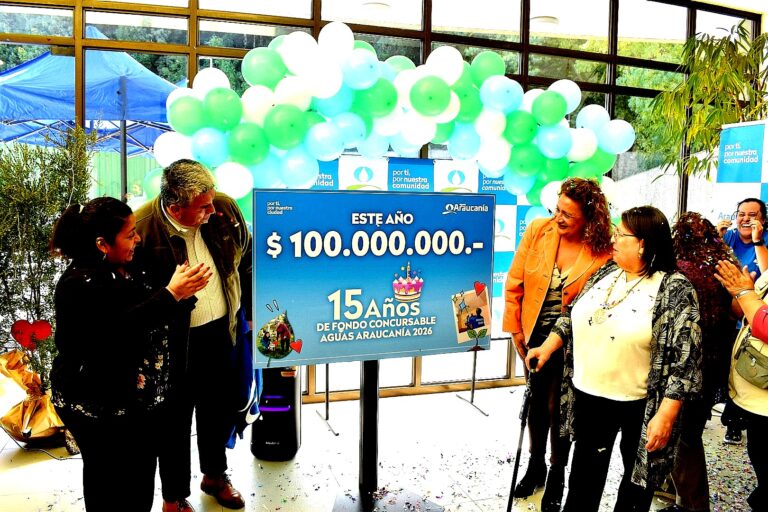 Aguas Araucanía cierra esta semana postulaciones a su fondo concursable