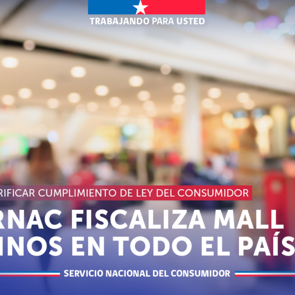 SERNAC INICIA FISCALIZACIÓN A MALL CHINOS EN TODO EL PAÍS PARA VERIFICAR CUMPLIMIENTO DE LEY DEL CONSUMIDOR