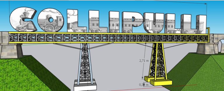 Presentan proyecto de letras identitarias que rescataran la historia y el patrimonio de Collipulli