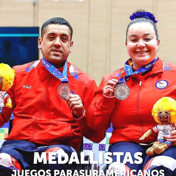 La Araucanía celebra el doble podio continental de Tamara Leonelli en los Juegos Parasuramericanos Valledupar 2026.