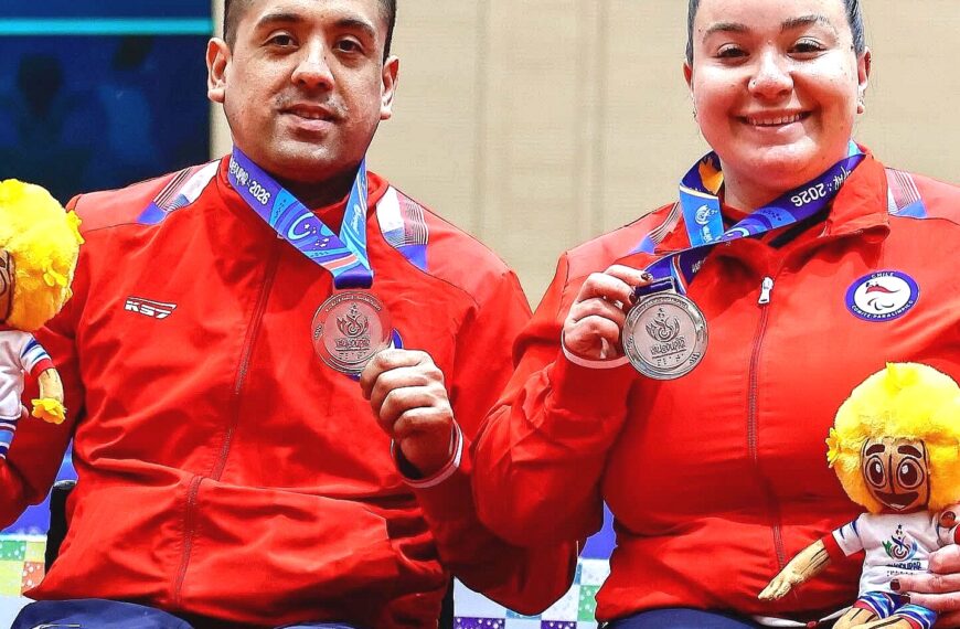 La Araucanía celebra el doble podio continental de Tamara Leonelli en los Juegos Parasuramericanos Valledupar 2026.