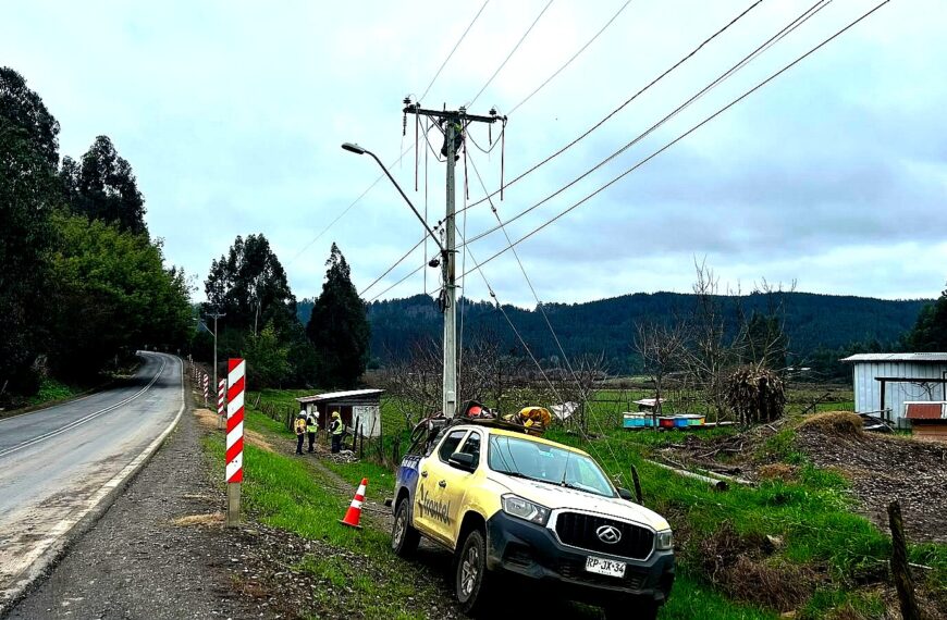 Frontel refuerza sus equipos ante evento climático que afecta a la región de la Araucanía