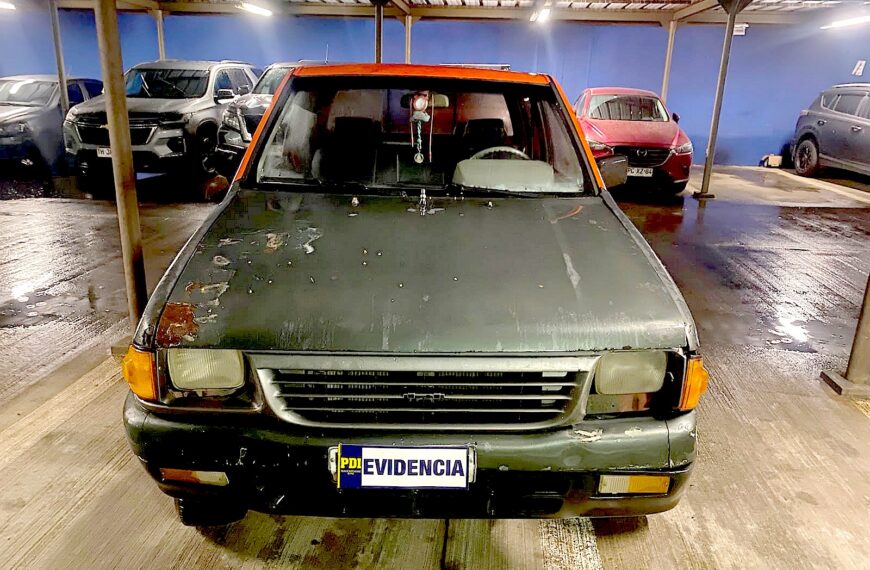 PDI detuvo a imputado por robo en lugar no habitado incautando vehículo por el delito cometido en Angol