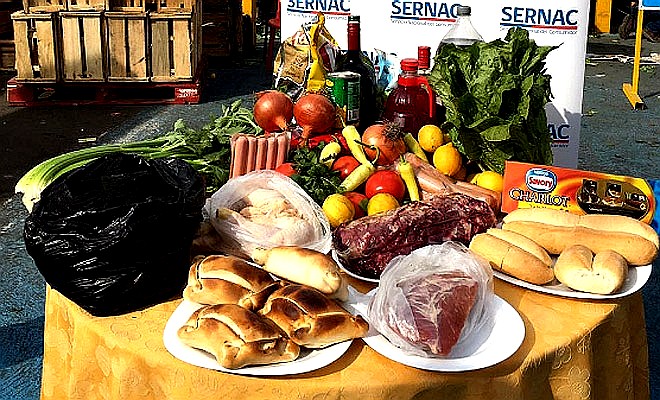 MÁS DE 46 MIL PESOS DE DIFERENCIA EN LA CANASTA DIECIOCHERA DETECTÓ EL SERNAC EN LA ARAUCANÍA