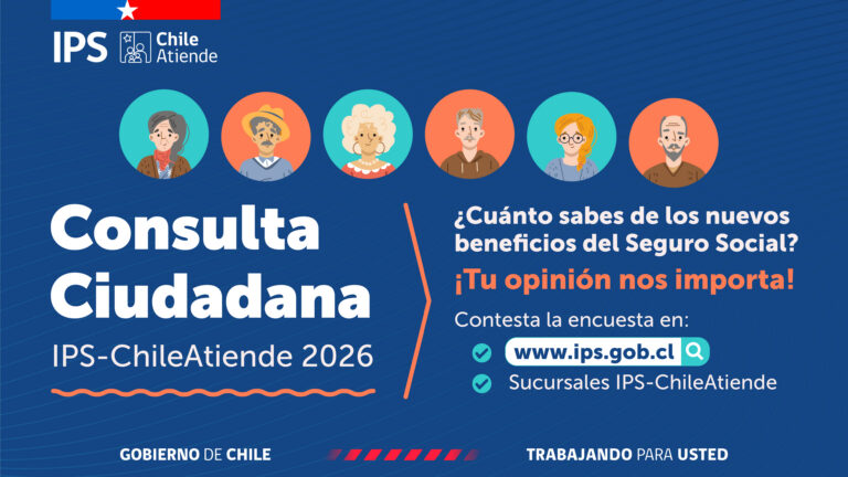 IPS invita a habitantes de La Araucanía a participar en Consulta Ciudadana 2026 sobre los nuevos beneficios del Seguro Social