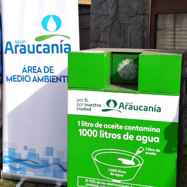 Reciclaje de aceite doméstico registra aumento superior al 70% en La Araucanía